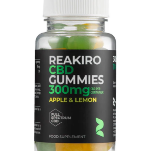 Reakiro gumicukor (almás-citromos) 30db 300mg CBD (10mg/db)