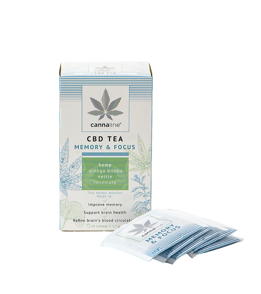 Cannaline Memory & Focus CBD Tea Cannaline Memory & Focus CBD Tea